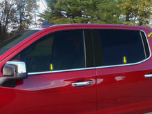 Load image into Gallery viewer, WS59170 Polished Window Sill Trim 6Pc Fits 19-23 Silverado Crew Cab