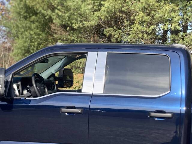 QAA Polished Window Sill Trim 4Pc Fits 23-26 Super Duty Super Cab