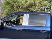 Load image into Gallery viewer, QAA Polished Window Sill Trim 4Pc Fits 23-26 Super Duty Super Cab