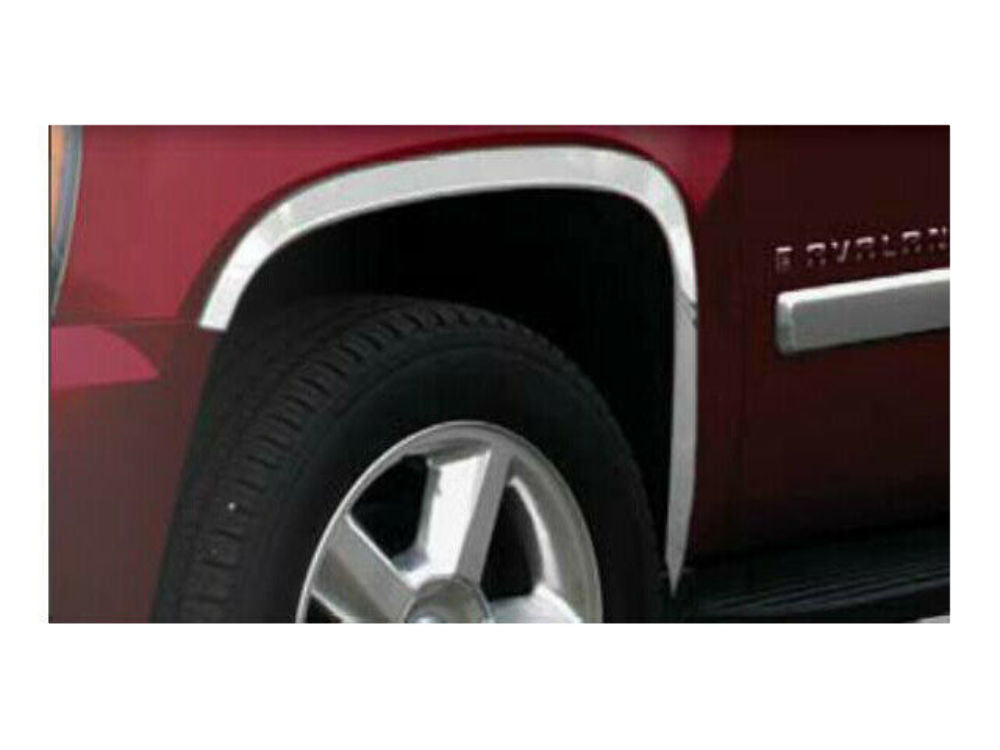 QAA WZ47186 Polished Fender Trim 4Pc Fits 07-13 Avalanche