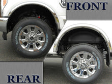 Load image into Gallery viewer, QAA WZ57320 Polished Fender Trim 4Pc Fits 17-22 Super Duty