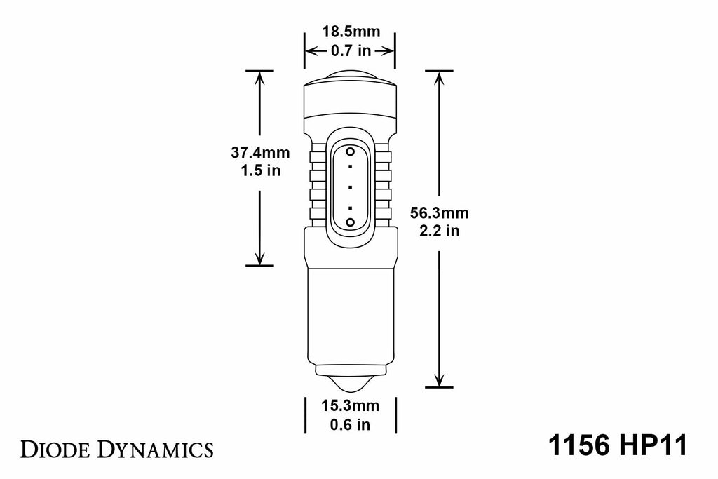 Diode Dynamics DD0001P HP11 Bulbs