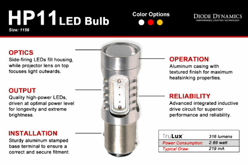 Diode Dynamics DD0003P HP11 Bulbs