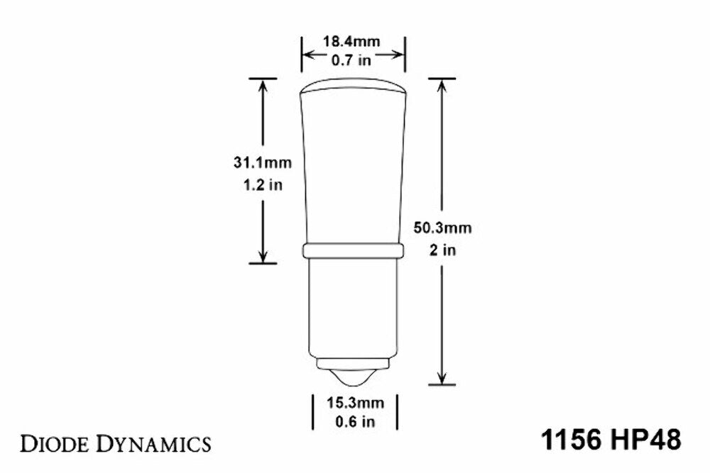 Diode Dynamics DD0004P HP48 Bulbs