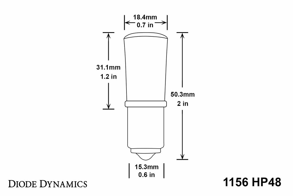 Diode Dynamics DD0005P HP48 Bulbs