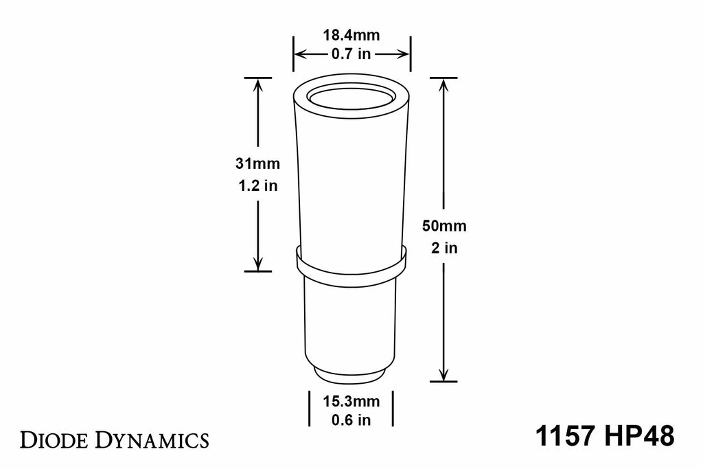 Diode Dynamics DD0013P HP48 Amber Bulbs