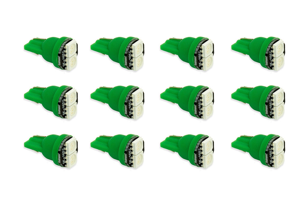 Diode Dynamics DD0034TW SMD2 Green Bulbs