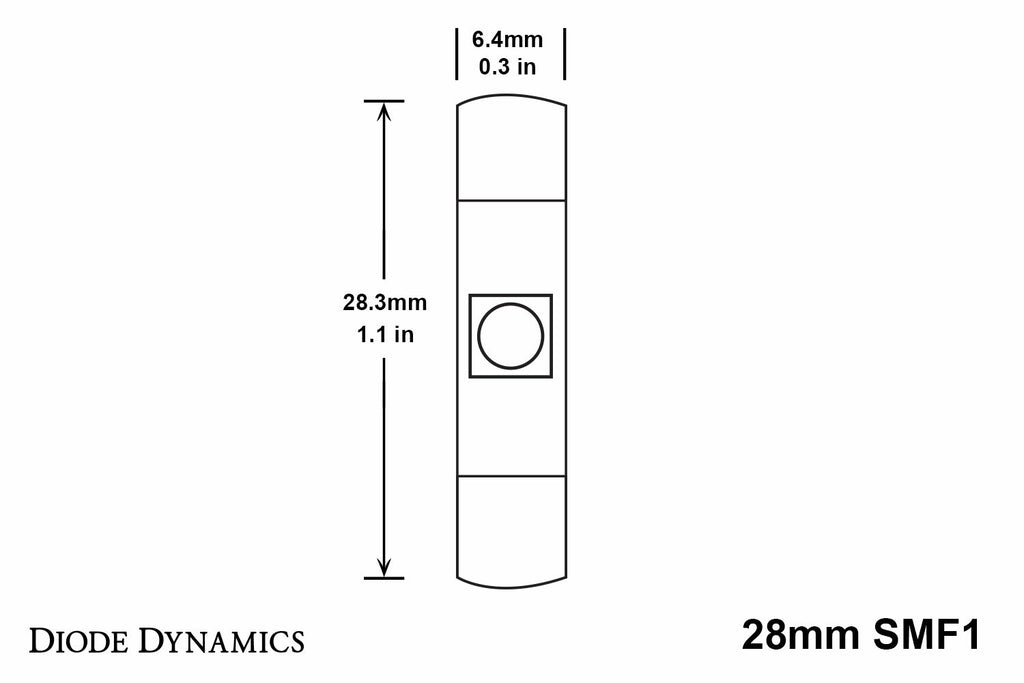 Diode Dynamics DD0039P SMF1 Blue Bulbs