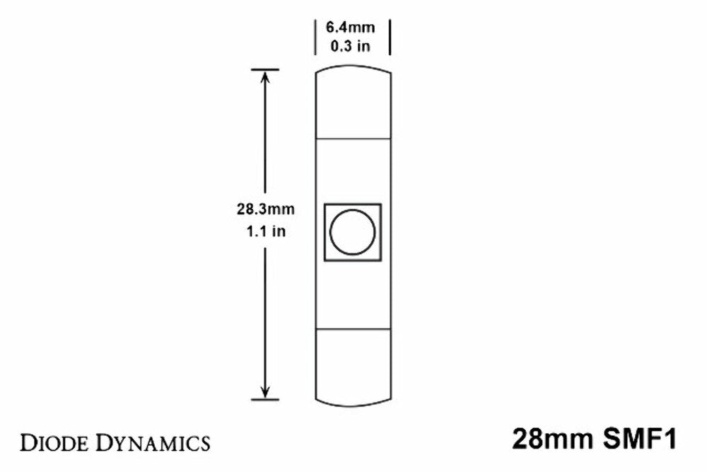 Diode Dynamics DD0042P SMF1 Red Bulbs