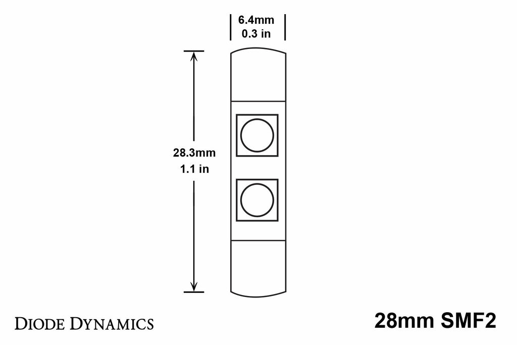 Diode Dynamics DD0046S SMF2 Green Bulb