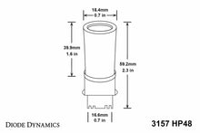 Load image into Gallery viewer, Diode Dynamics DD0055S HP48 Amber Bulb