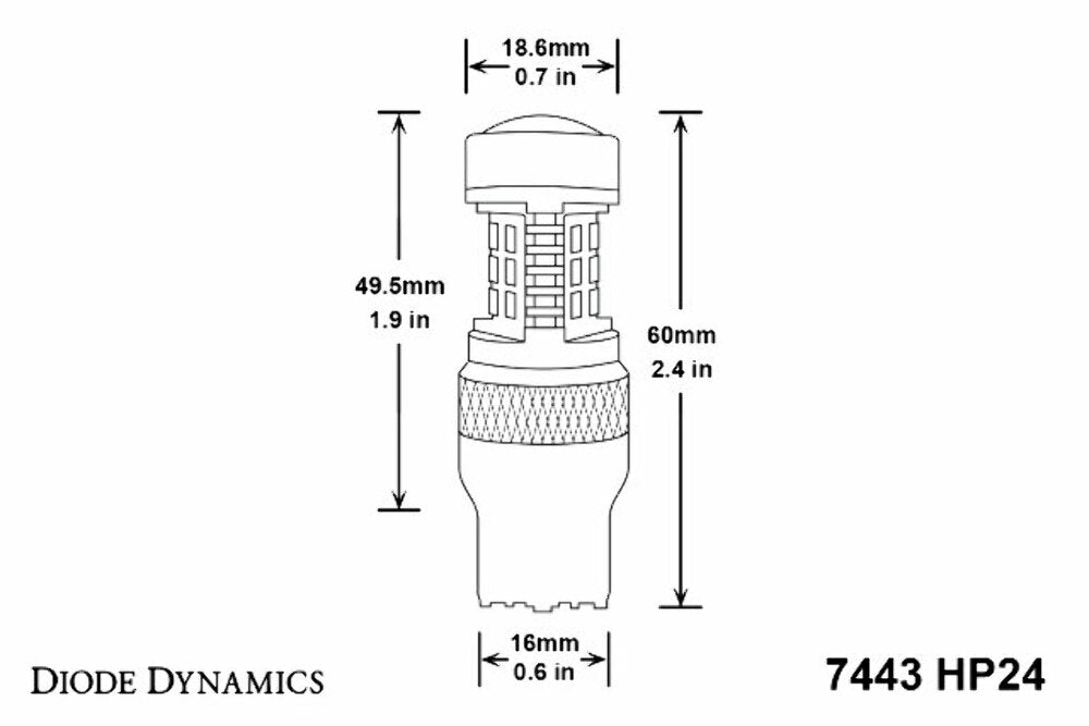 Diode Dynamics DD0110P HP24 Bulbs