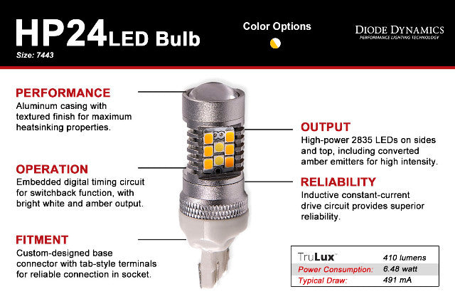 Diode Dynamics DD0110S HP24 Bulb