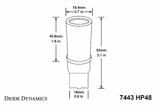 Diode Dynamics DD0111P HP48 Amber Bulbs