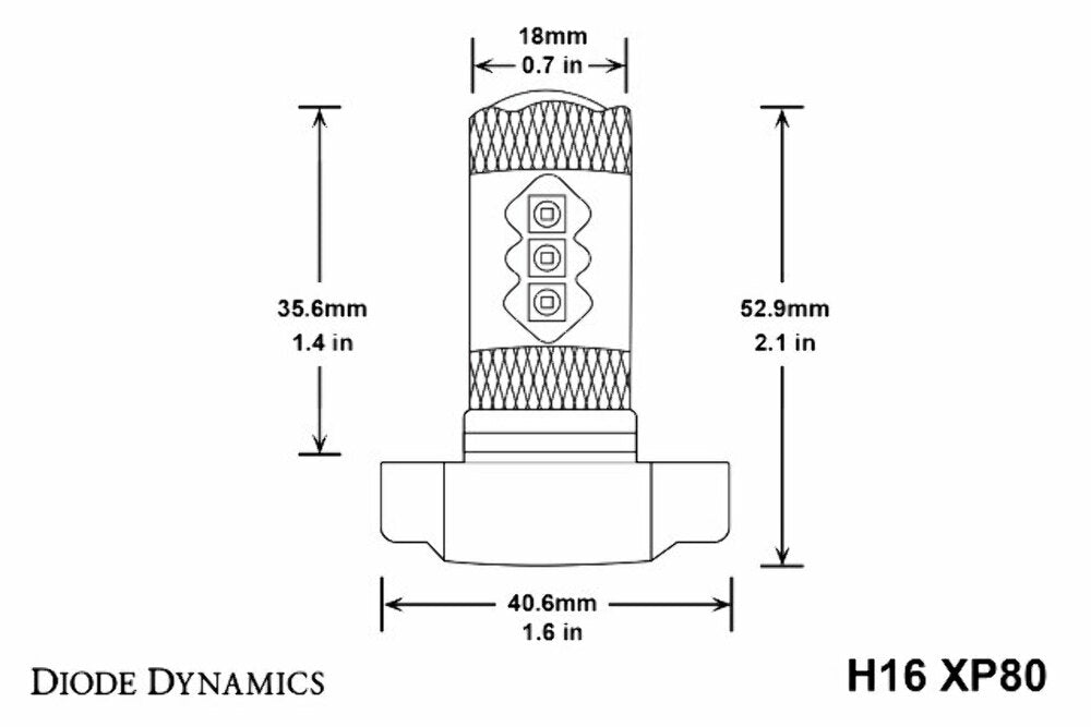 Diode Dynamics DD0173P Switchback Bulbs