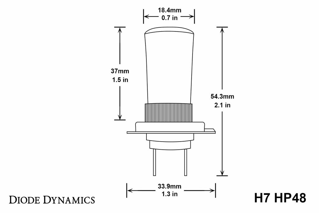 Diode Dynamics DD0177P Switchback Bulbs