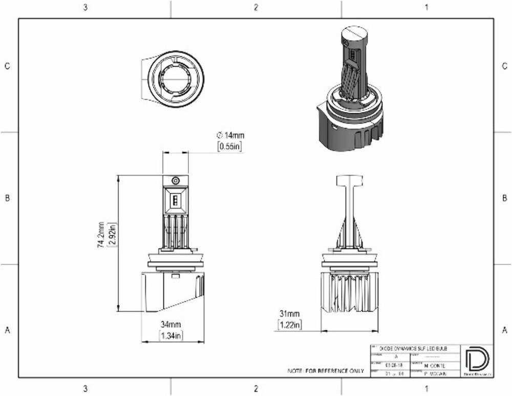 Diode Dynamics DD0282P SLF Multicolor Bulbs