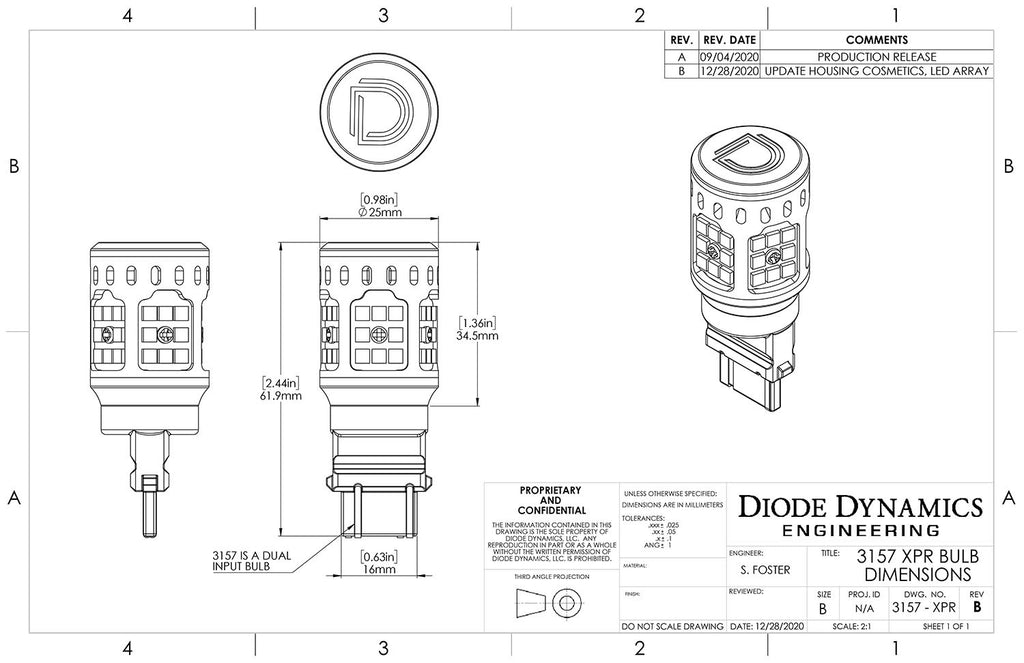 Diode Dynamics DD0378P Bulbs