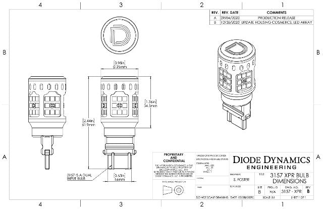 Diode Dynamics DD0378P Bulbs