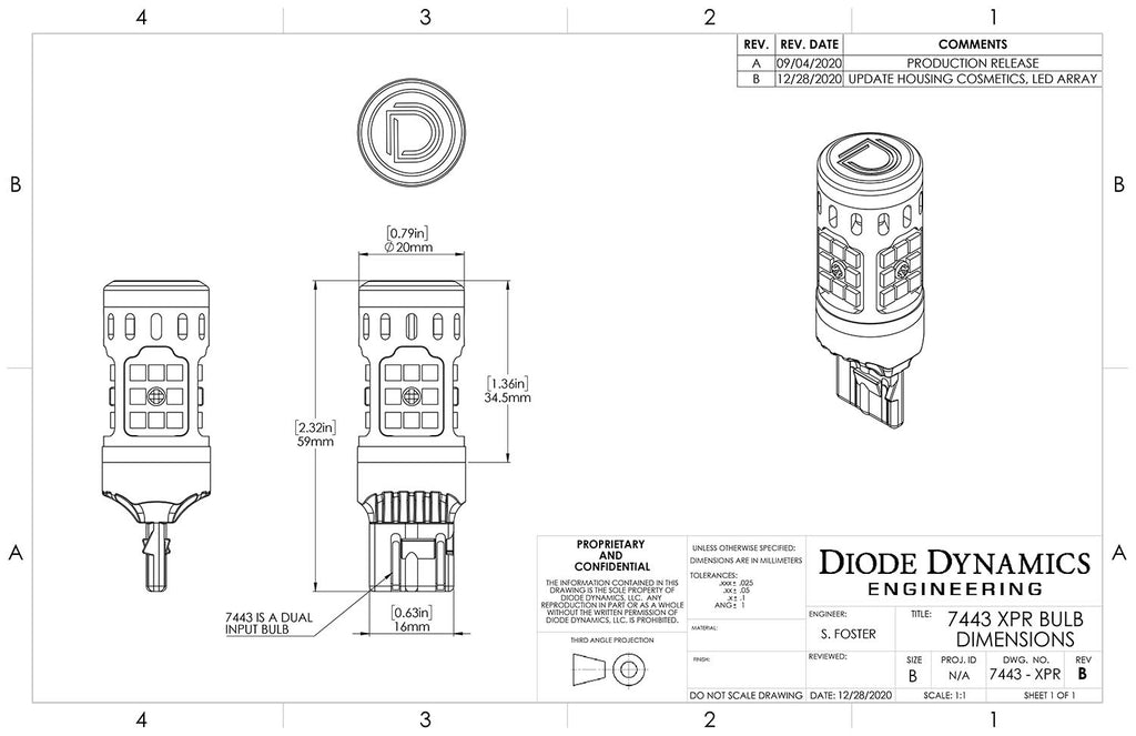 Diode Dynamics DD0386P Bulbs