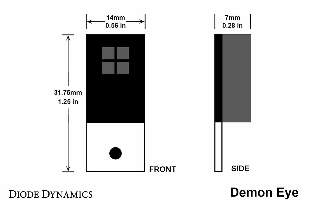 Diode Dynamics DD2230 Cool White Circuit Board