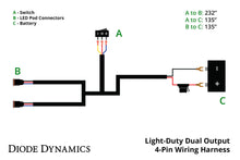 Load image into Gallery viewer, Diode Dynamics DD4092 Switch and Wiring