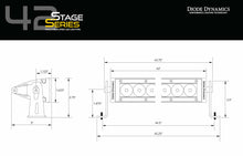 Load image into Gallery viewer, Diode Dynamics DD5042 Amber LED Light Bar