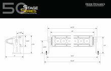 Load image into Gallery viewer, Diode Dynamics DD5057 Amber LED Light Bar