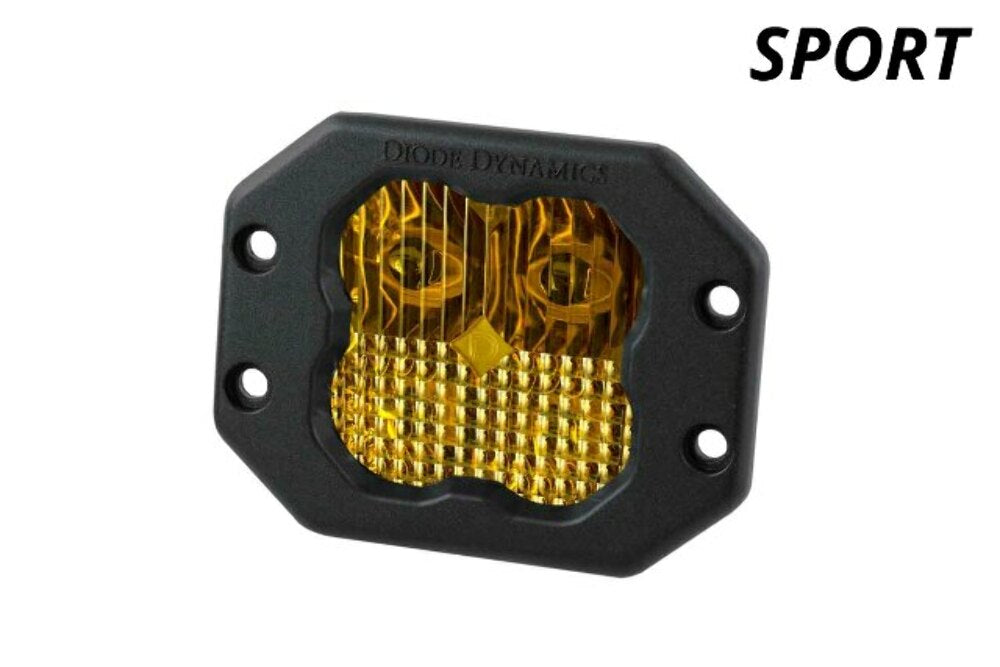 Diode Dynamics DD6204S Yellow LED Light Pod