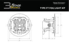 Load image into Gallery viewer, Diode Dynamics DD6232 Yellow Fog Lights