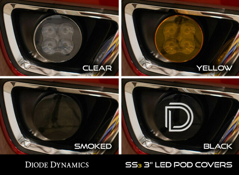 Diode Dynamics DD6262 Smoked Lens Cover