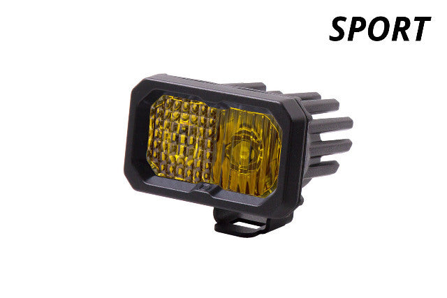 Diode Dynamics DD6386S Yellow LED Light Pod