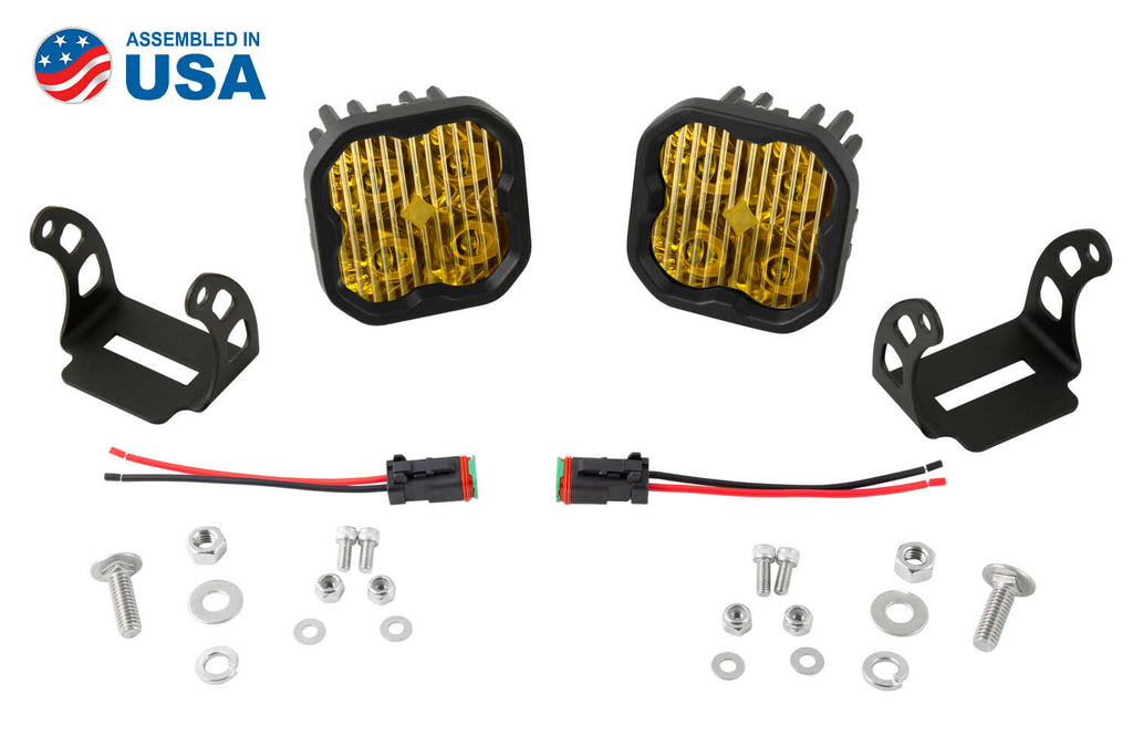 Diode Dynamics DD6492P Yellow LED Light Pods