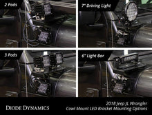 Load image into Gallery viewer, Diode Dynamics DD6556 Yellow Mounting Brackets