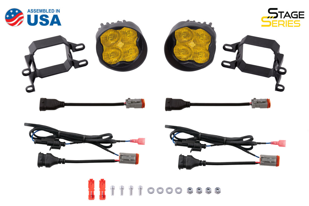 Diode Dynamics DD6687 Yellow LED Light Pods