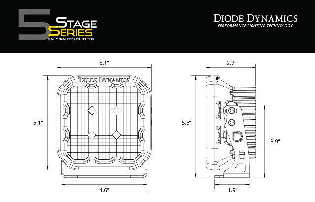 Diode Dynamics DD6782P LED Light Pods