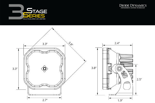 Diode Dynamics DD7186 LED Light Pods