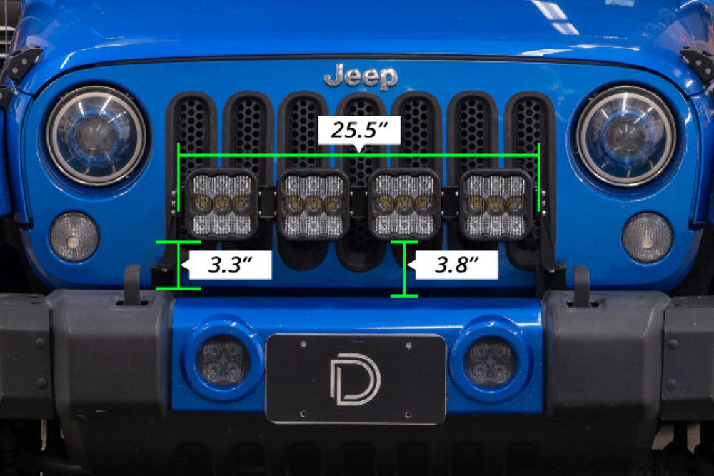 Diode Dynamics DD7228P Mounting Brackets