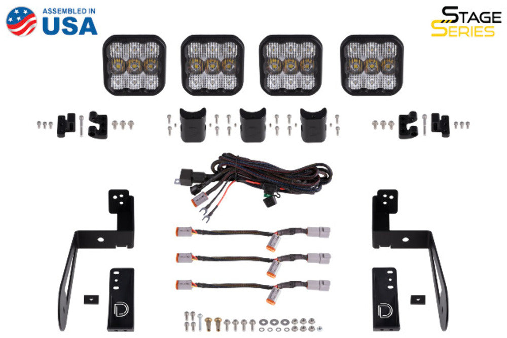 Diode Dynamics DD7228P Mounting Brackets