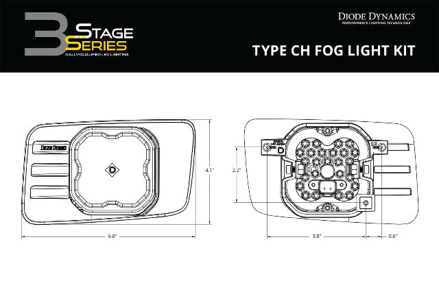 Diode Dynamics DD7308 Fog Lights