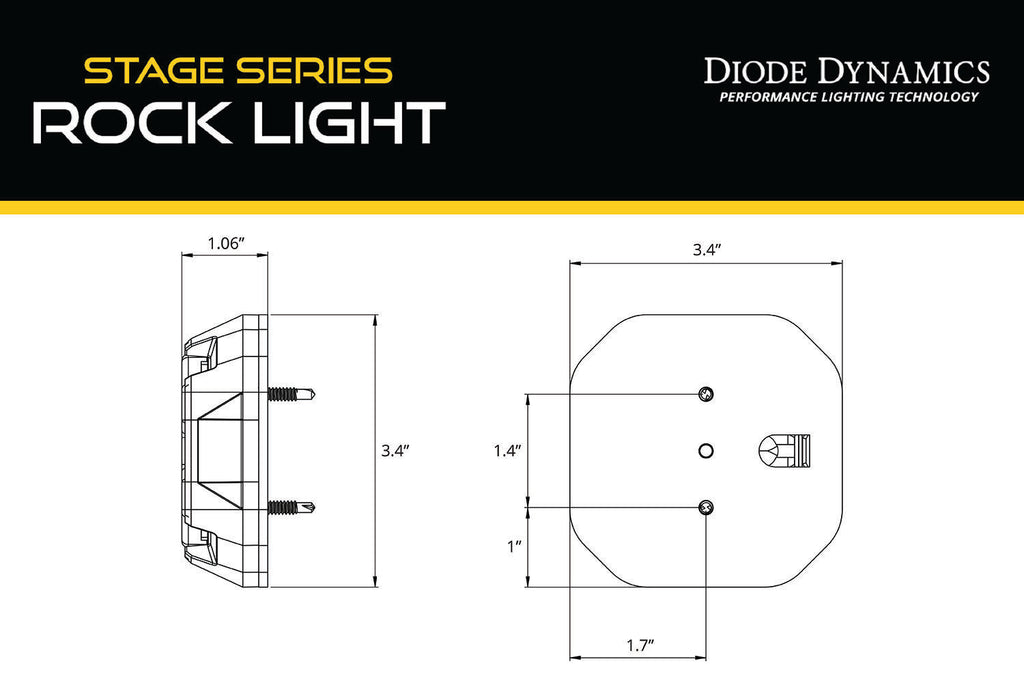 Diode Dynamics DD7462 Rock Light