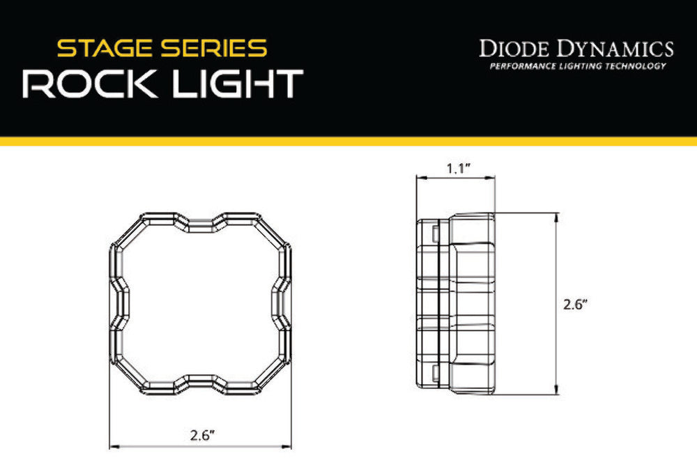 Diode Dynamics DD7465 Rock Light