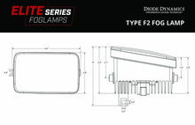 Load image into Gallery viewer, Diode Dynamics DD7769 Yellow LED Fog Light Kit For 2022-2024 Maverick