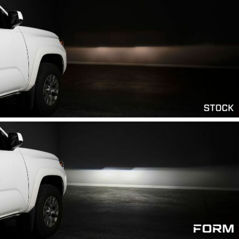 Form Lighting FL0001 LED Headlights w/ White DRL For 2016-2023 Tacoma