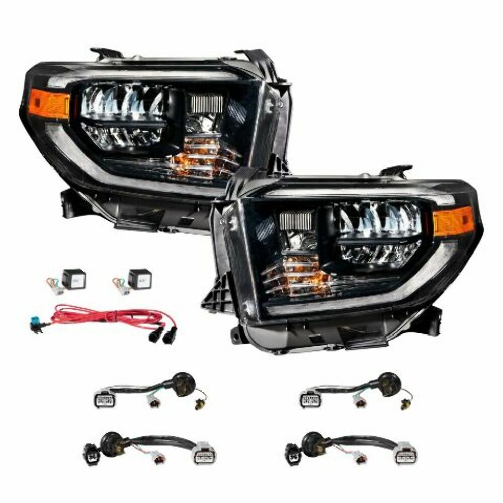 Form Lighting FL0002 LED Reflector Headlights For 2014-2021 Tundra