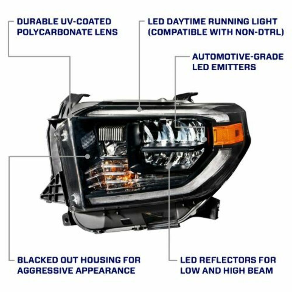 Form Lighting FL0002 LED Reflector Headlights For 2014-2021 Tundra