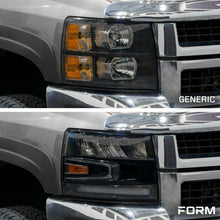 Load image into Gallery viewer, Form Lighting FL0004 LED Reflector Headlights For 2007-2013 Silverado