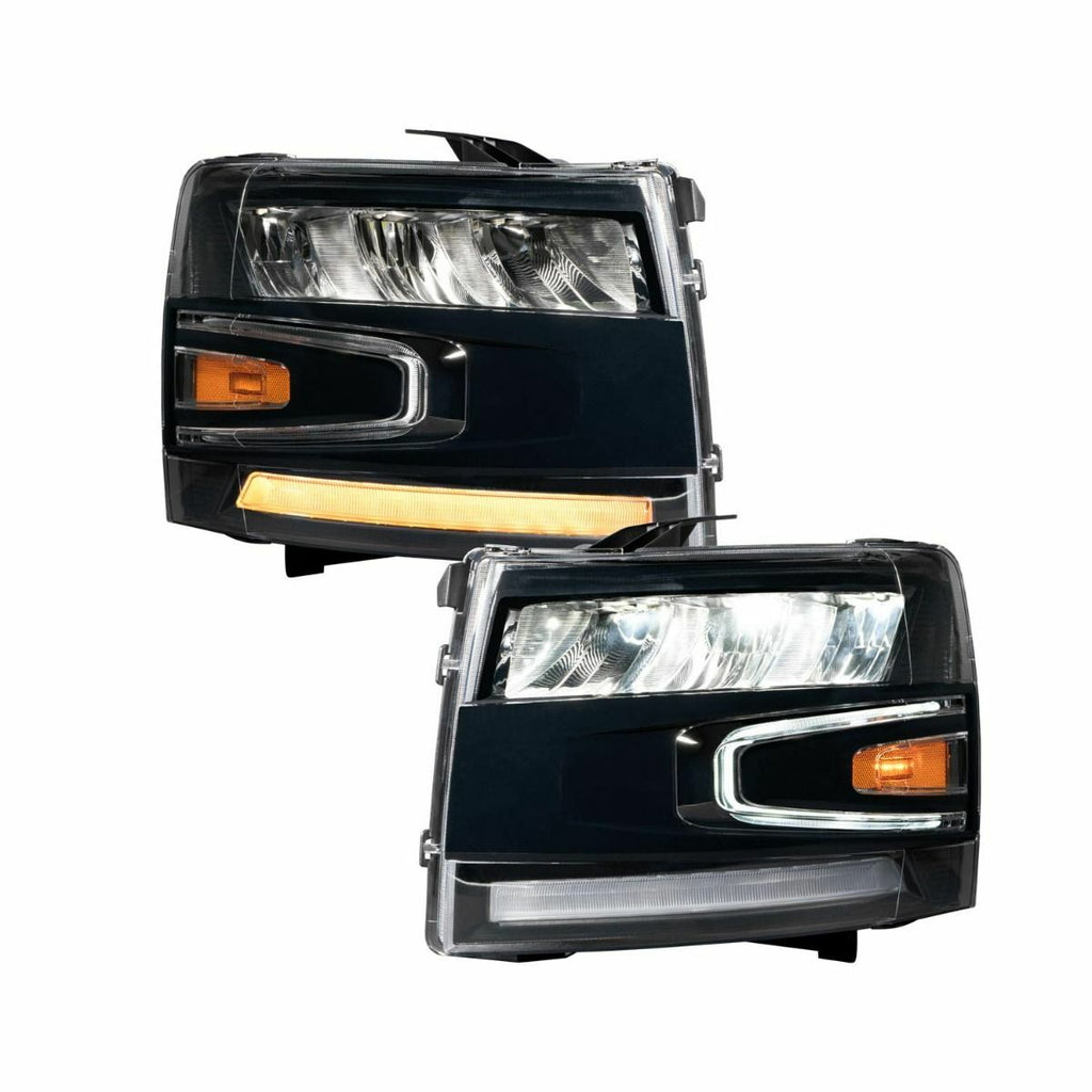 Form Lighting FL0004 LED Reflector Headlights For 2007-2013 Silverado