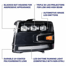 Load image into Gallery viewer, Form Lighting FL0005 LED Projector Headlights For 2007-2013 Silverado