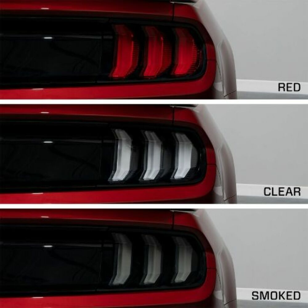 Form Lighting FL0006 Clear LED Tail Lights For 2015-2023 Mustang